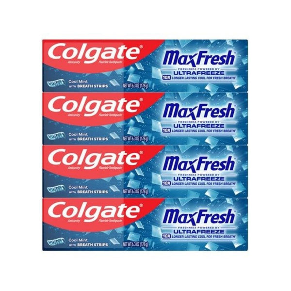 4 Colgate MaxFresh Toothpastes
