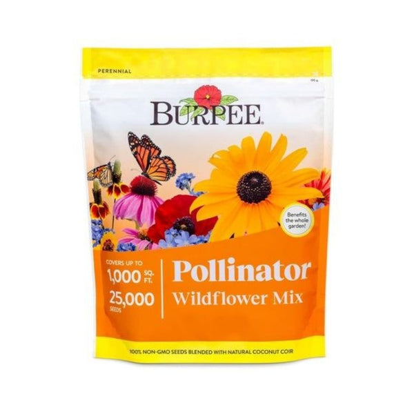 25,000 Burpee Wildflower Seeds Pollinator Mix
