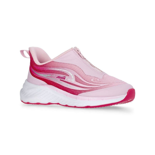 Avia Kids Zip Easy On Athletic Sneakers (4 Colors)