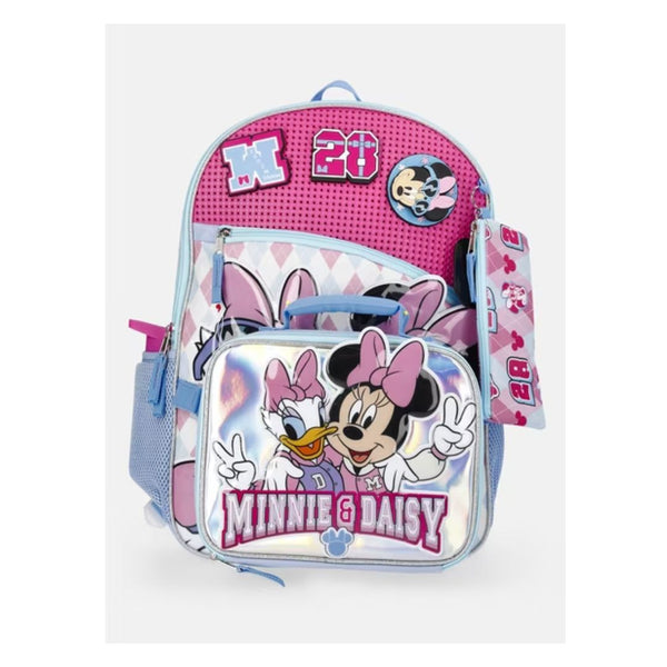 5 Piece Kids Character Backpack Sets