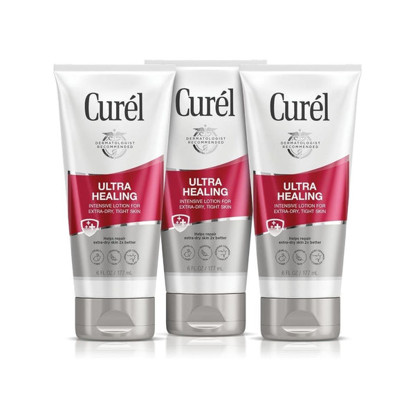 Pack of 3 Curel Ultra Healing Intensive Fragrance-Free Lotion