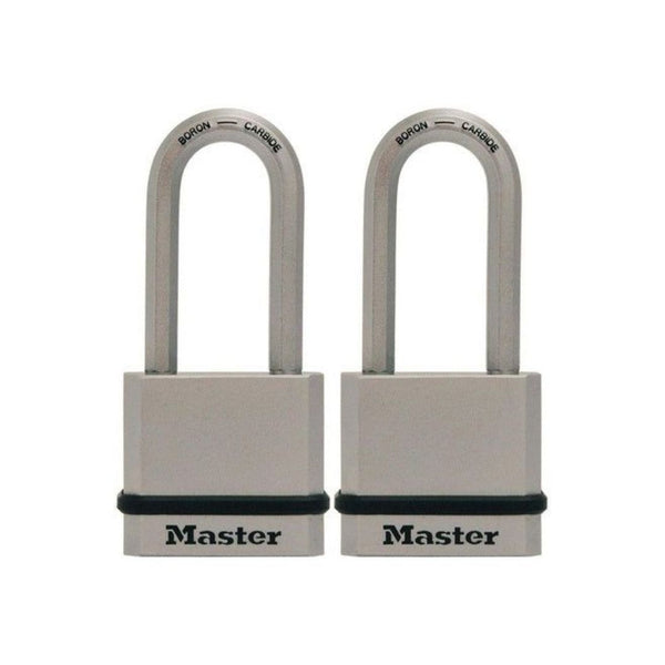 2 Master Lock Magnum Heavy Duty Padlocks