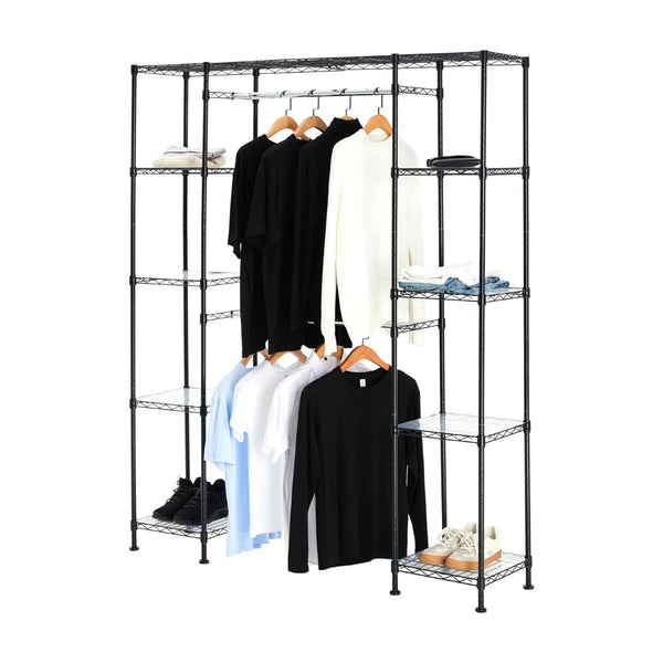 Amazon Basics Expandable Metal Hanging Closet Organizer System
