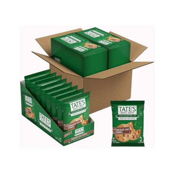 16 Tate’s Chocolate Chip Cookie Snack Packs (OU-D)