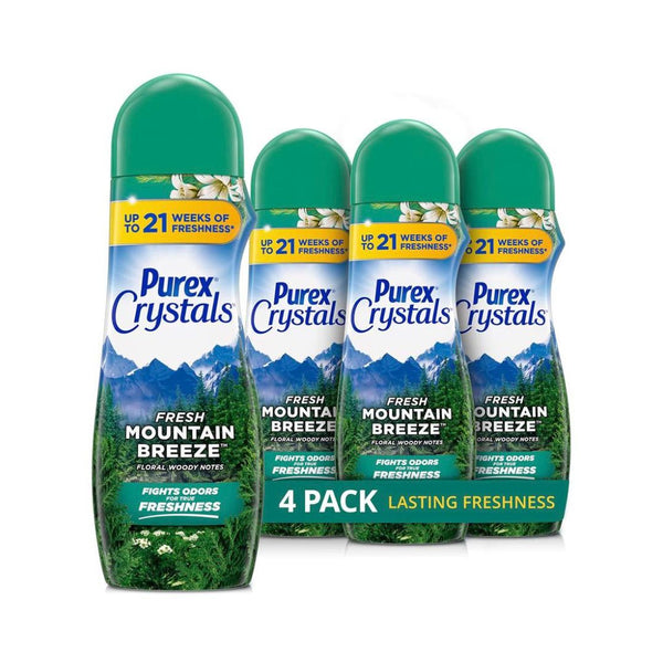 Pack of 4 Purex Crystals In-Wash Scent Booster