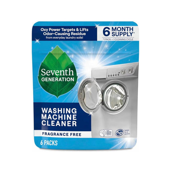 6-Count Seventh Generation Washing Machine Cleaner