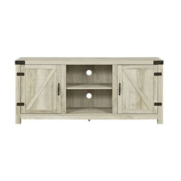 Manor Park Modern Farmhouse Barn Door TV Stand
