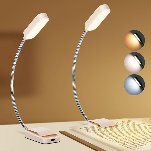 2-Pack Clip-on LED Book Light