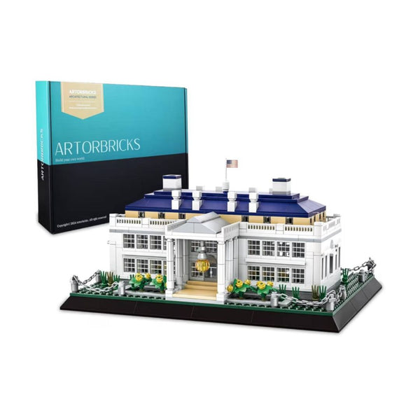 894-Pcs White House Architecture Building Blocks Set