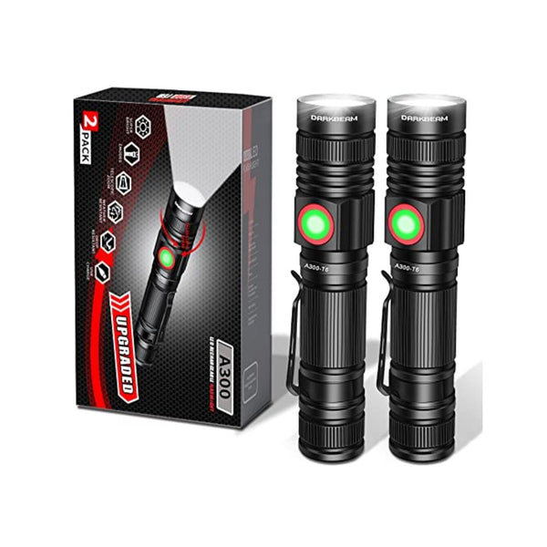 2 Pack LED Flashlights