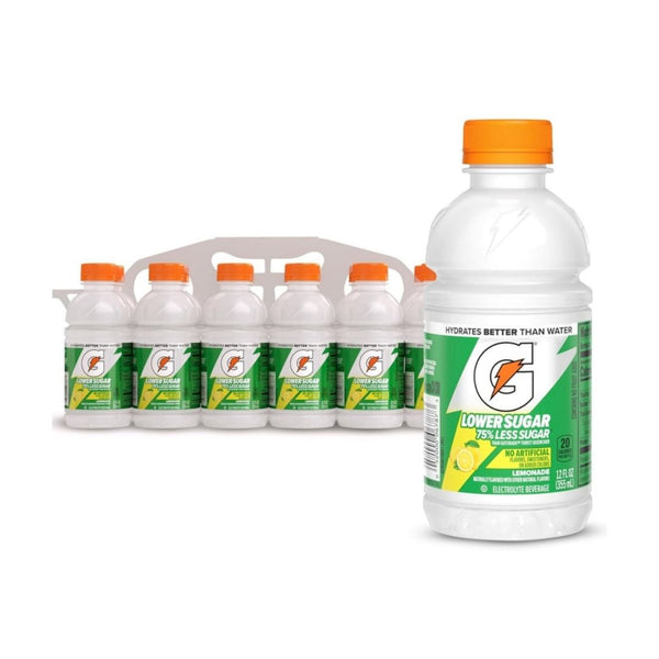12 Bottles Gatorade Lower Sugar Electrolyte Sports Drink