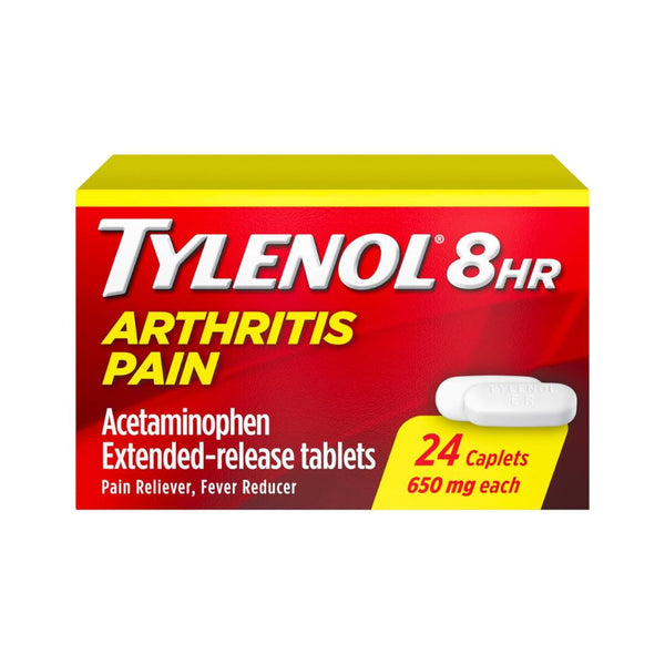 24 Tylenol 8 Hour Arthritis Pain Relief Extended-Release Tablets