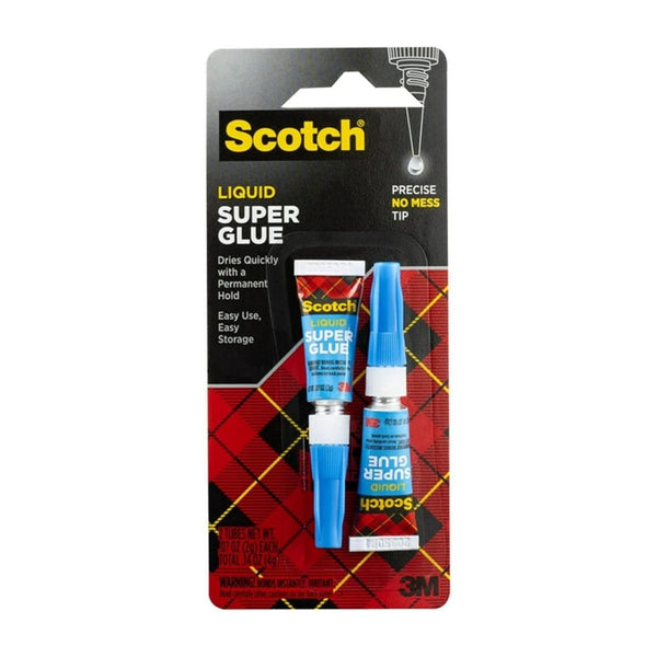 2-Pack Scotch Super Glue Liquid