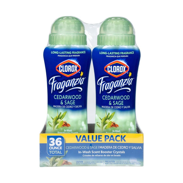 2-Pack Clorox Fraganzia Laundry Scent Booster Crystals