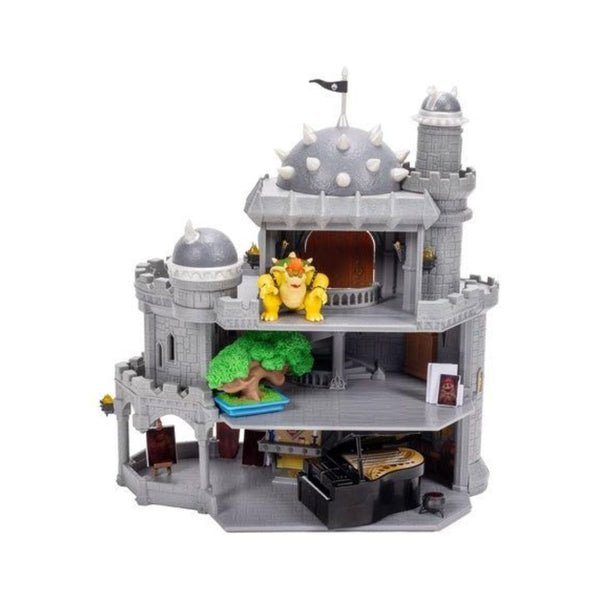 Super Mario Galaxy Movie 12" Deluxe Three Story Bowser Castle Playset