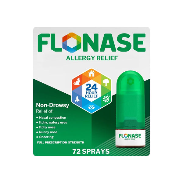 72 Sprays Flonase Allergy Relief Nasal Spray