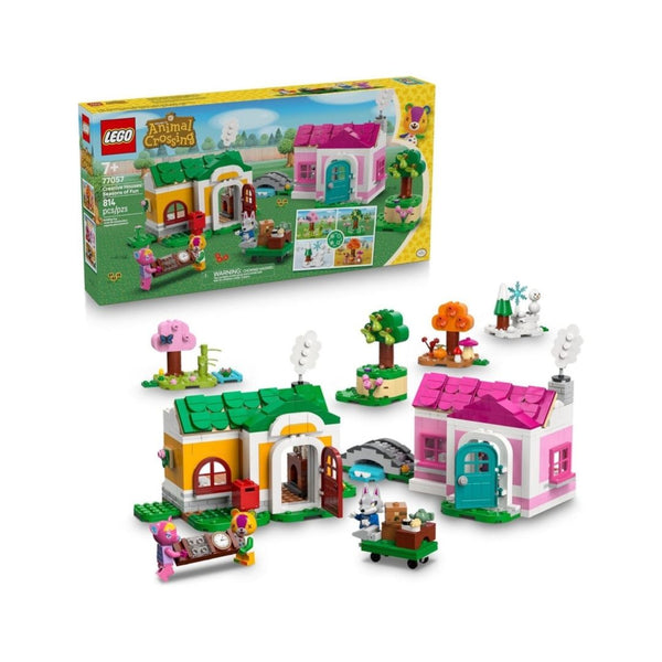 814-Pcs LEGO Animal Crossing Creative Houses: Seasons of Fun Building Toy