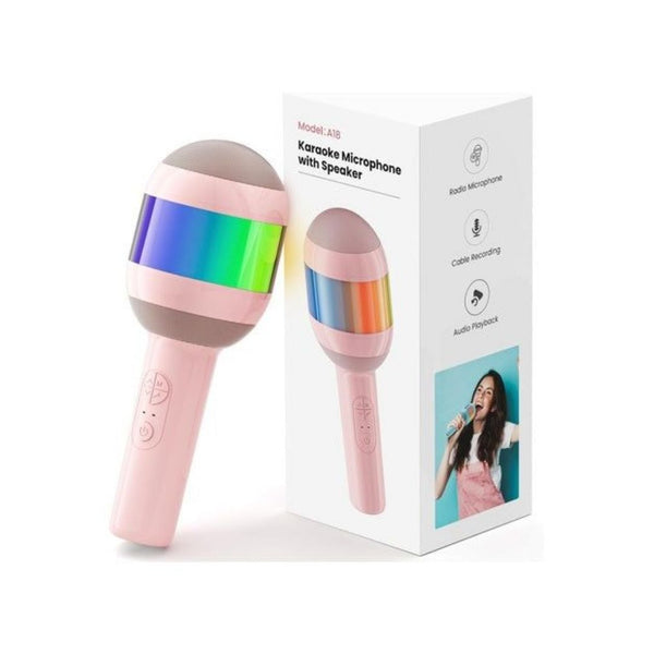 Bluetooth Karaoke Mics with Speakers (6 Colors)