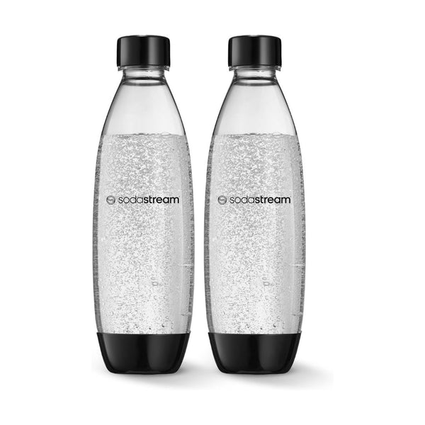 sodastream 1L Twin Pack Carbonated Water Bottle