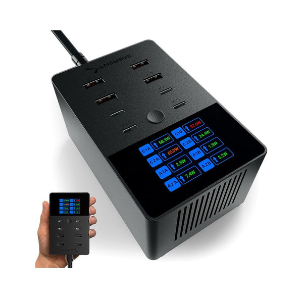 SABRENT VOLTIK 252W 8-Port USB C and USB A Charging Station