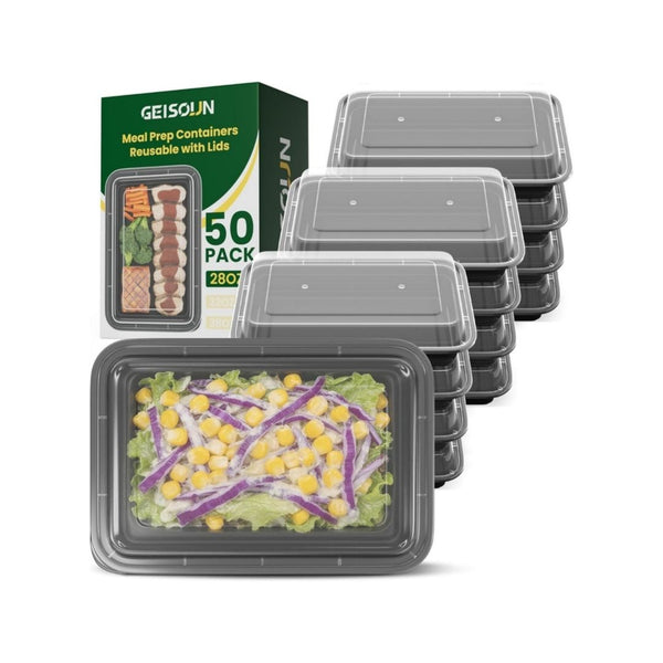 100 Pack 28oz Meal Prep Containers