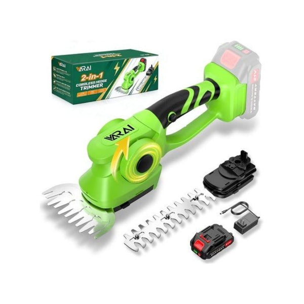 Cordless Bush Trimmer with Dual Blades