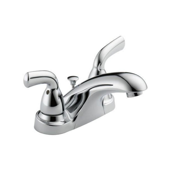 Delta Foundations 4” Centerset Chrome Bathroom Faucet