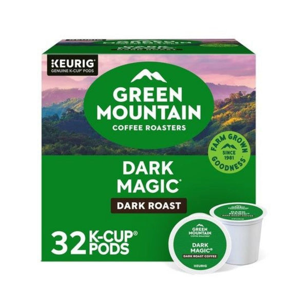 32 Green Mountain Dark Magic K-Cup Pods