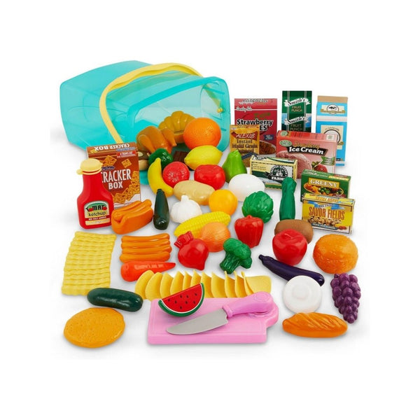 79-Pcs Battat Play Food Set