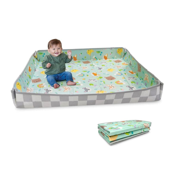 57x57-In Infantino Foldable Foam Play Mat Reversible