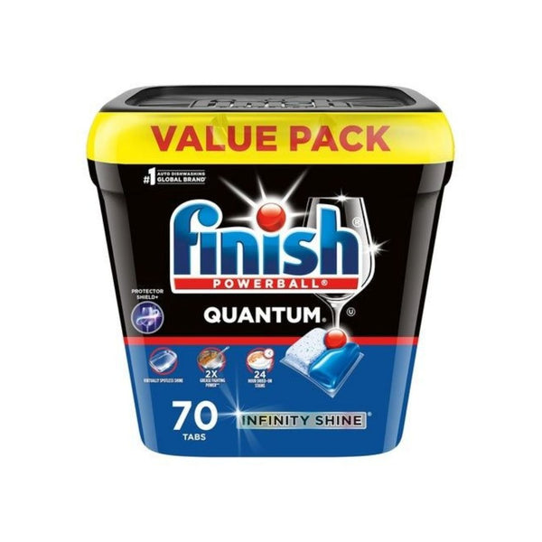 70 Finish Quantum Infinity Shine Dishwasher Pods