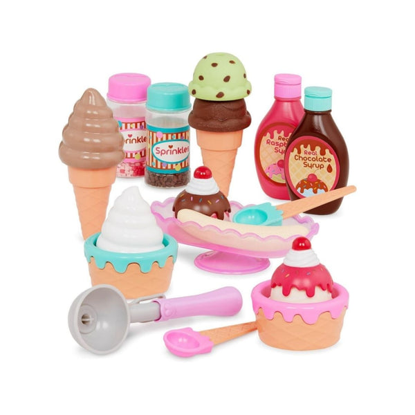 21-Pcs Battat Ice Cream Play Set
