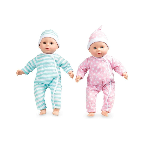 15-Inch Melissa & Doug Realistic Twin Baby Dolls