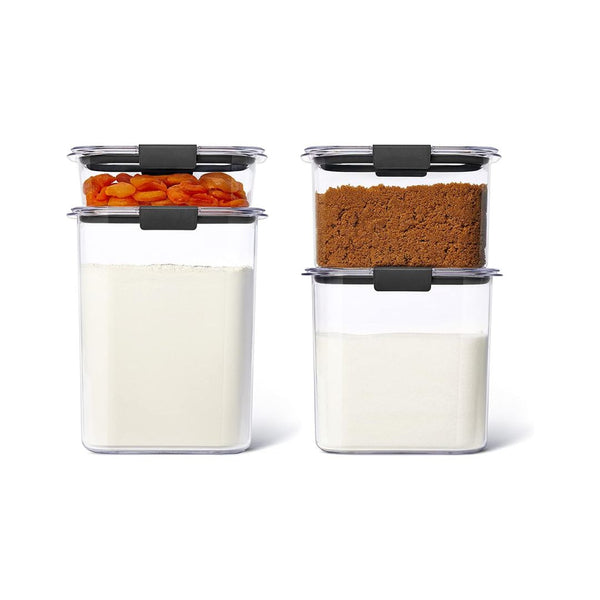 Set of 4 Rubbermaid Food Storage Containers