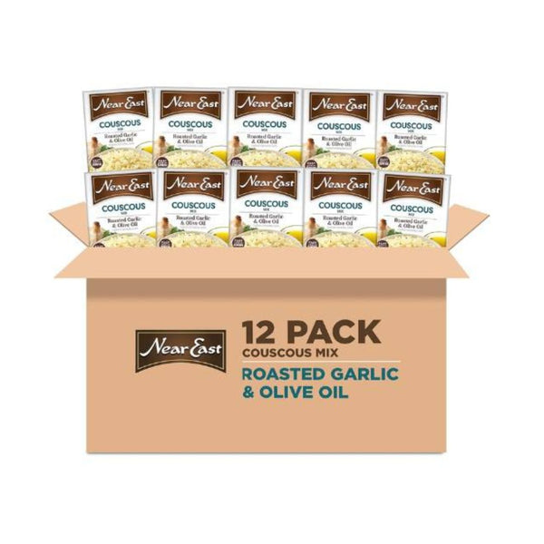 Pack of 12 Near East Couscous Mix, Roasted Garlic & Olive Oil