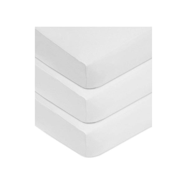 3 Pack American Baby Company Fitted Crib Sheets