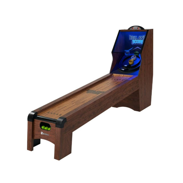 MD Sports 9 ft Roll and Score Table Set with LED Scorer and 4 Balls
