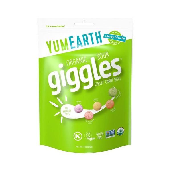YumEarth Organic Sour Giggles Chewy Candy