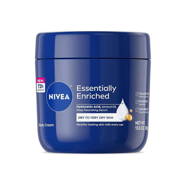 NIVEA Essentially Enriched Body Cream with Hyaluronic Acid