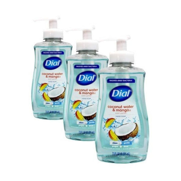 3 Bottles Dial Liquid Hand Soap