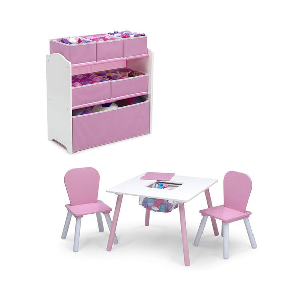 4-Piece Toddler Delta Children Playroom Set (2 Colors)