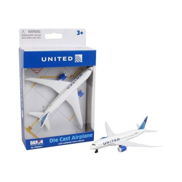United Airlines Die-Cast Toy Airplane