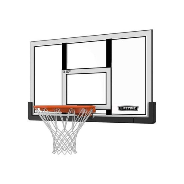 48" Lifetime Shatterproof Backboard Rim Combo