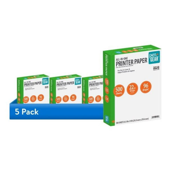 2500 Sheets Pen+Gear All-in-One Printer Paper