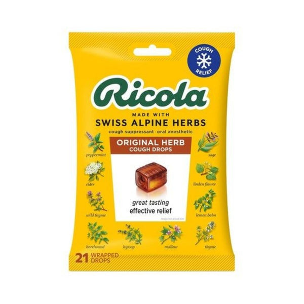 21 Ricola Cough Drops