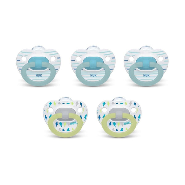 5-Pack NUK First Choice Classic Orthodontic Baby Pacifier
