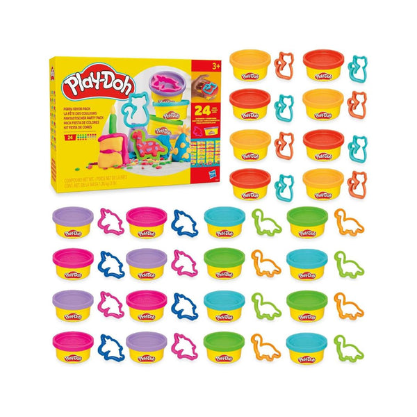Bulk 24 Pack of Play-Doh Modeling Compound with Cutters