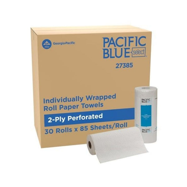 30 Rolls Pacific Blue Select 2-Ply Paper Towels