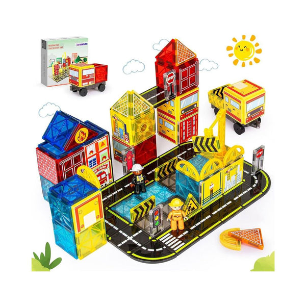 Magnetic Tiles Road Set