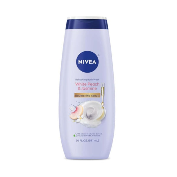 NIVEA Refreshing White Peach and Jasmine Body Wash